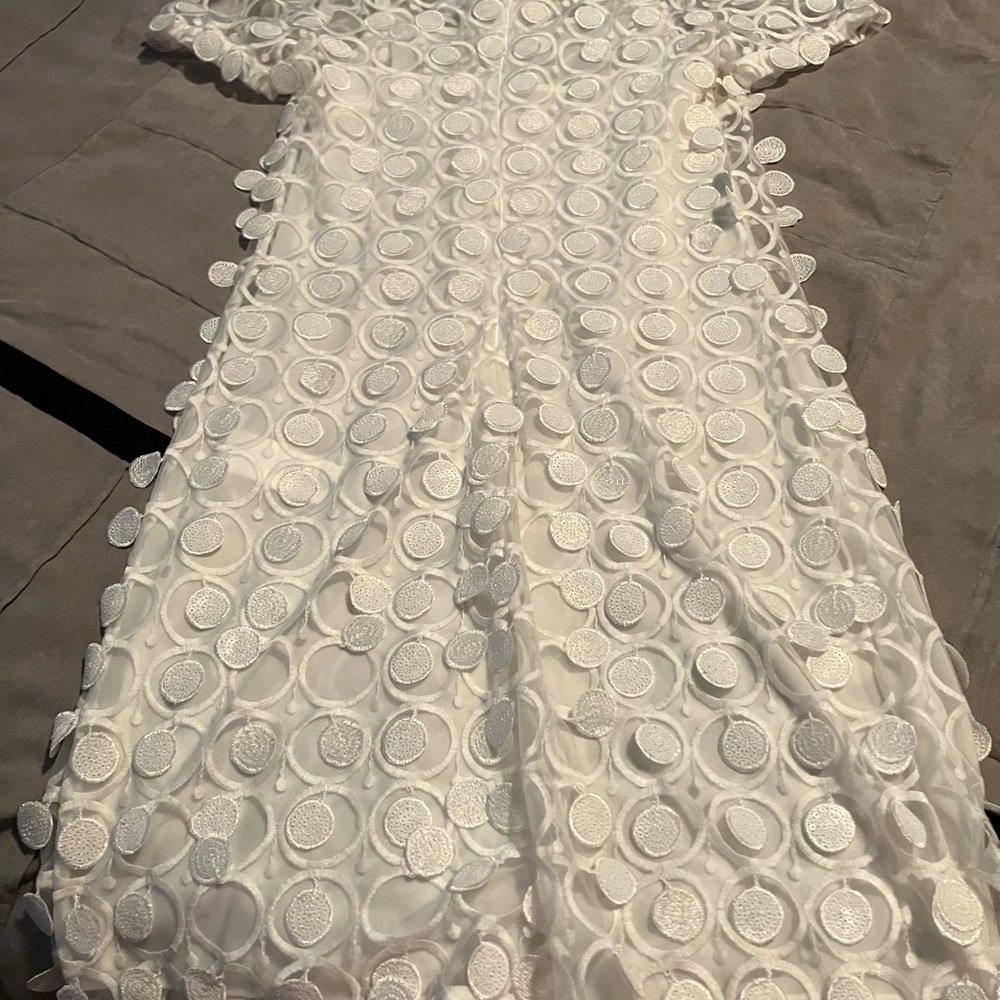Beautiful white lace dress from Michael Kors
